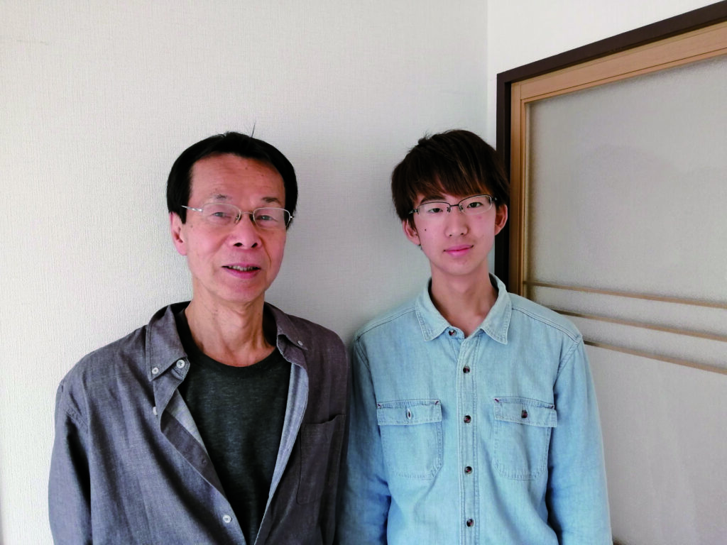 【segisan】左が瀬木士郎さん、右は息子さん