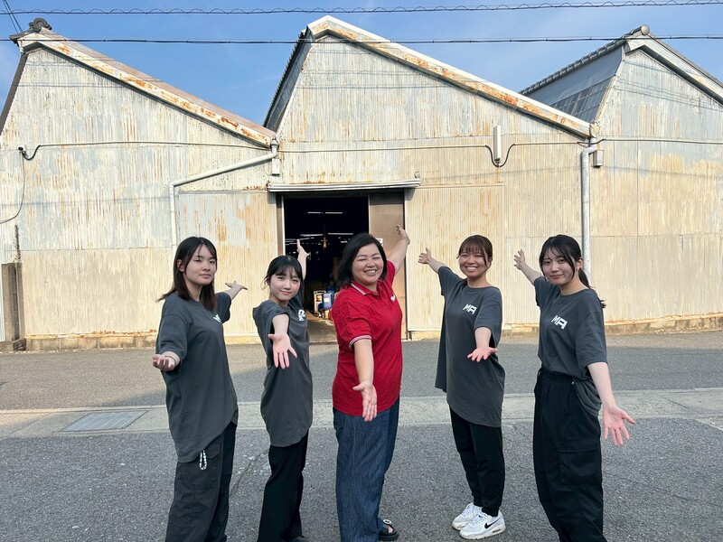 愛知県蒲郡市ワーキングホリデーで就業体験する人たち