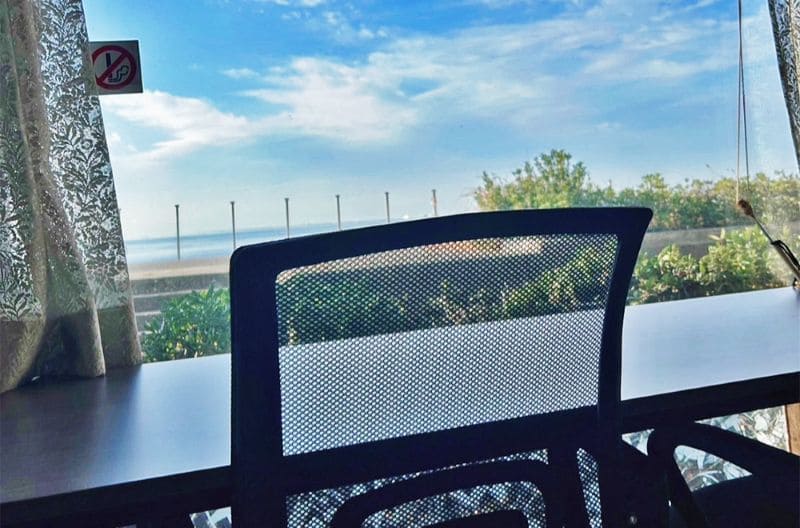 坂井温泉 湯本館 客室からの眺望