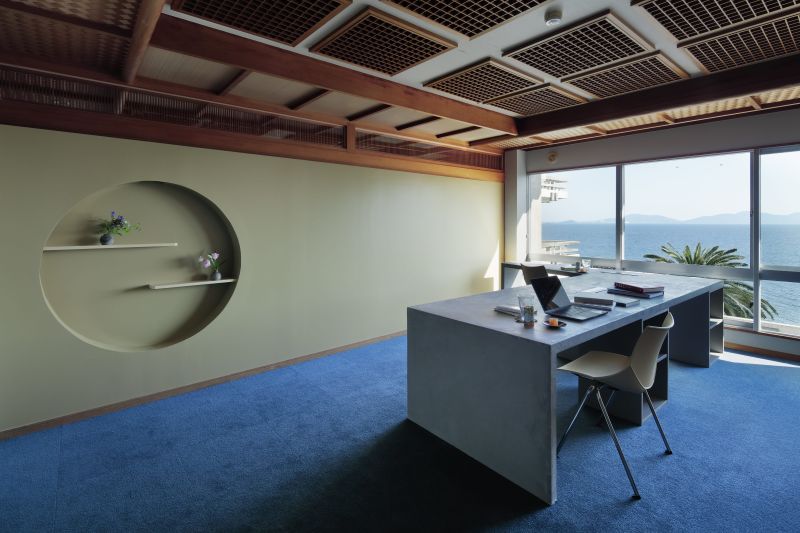 愛知県蒲郡市 銀波荘の内観①