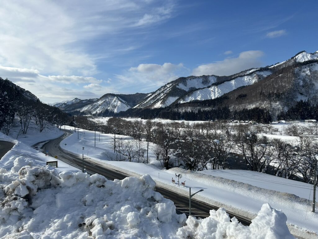 福島県只見町の雪景色